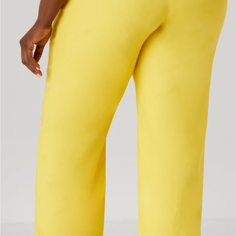 Ashley Stewart Vibrant Yellow Pantsuit - Picture 3 of 6